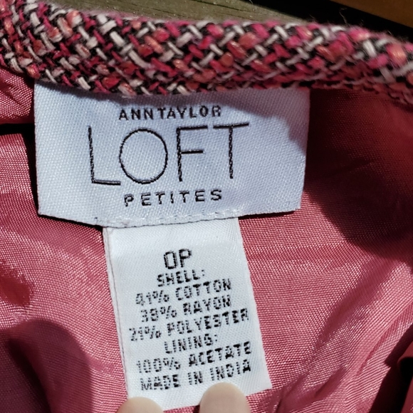 Pink tweed skirt - Picture 4 of 4